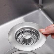 Load image into Gallery viewer, Upgraded 3-in-1 Kitchen Sink Drain Strainer