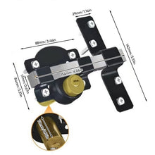 Load image into Gallery viewer, Garden gate spring crossbar lock