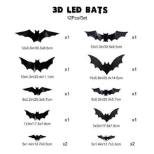 Load image into Gallery viewer, 3D Bat Design LED Decoration