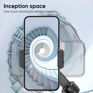 Smart 3-Axis Gimbal Stabilizer with AI Tracking – Professional Video Shooting Tool