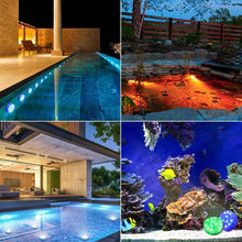 Load image into Gallery viewer, Double-Layer Waterproof Adhesive LED Pool Light