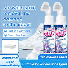Load image into Gallery viewer, 🤍Foam No-Rinse Cleaner — Instantly Brightens &amp; Whitens Shoes