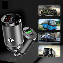 Load image into Gallery viewer, Metal Pull-Ring Invisible Fast Car Charger
