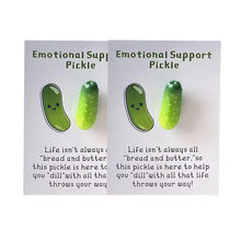 Load image into Gallery viewer, Cute Pickle Design Pocket Hug Card