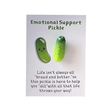 Load image into Gallery viewer, Cute Pickle Design Pocket Hug Card