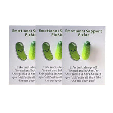 Load image into Gallery viewer, Cute Pickle Design Pocket Hug Card