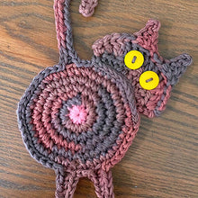 Load image into Gallery viewer, Cute Knitted Kitten Butt Coasters