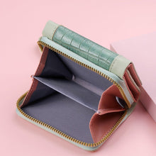 Load image into Gallery viewer, Large Capacity Multi-card Zipper Tri-fold Coin Purse