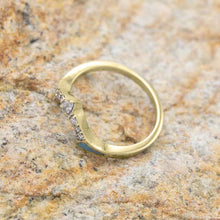 Load image into Gallery viewer, Natural Turquoise Diamond Ring