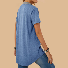 Load image into Gallery viewer, Single Breasted Loose Casual Short Sleeve
