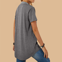 Load image into Gallery viewer, Single Breasted Loose Casual Short Sleeve
