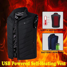 Load image into Gallery viewer, Instant Warmth Heating Vest, unisex