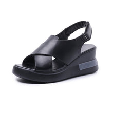 Load image into Gallery viewer, Women's Open Toe Platform Fish Mouth Slippers &amp; Sandals