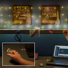 Load image into Gallery viewer, Christmas USB remote control copper wire light string