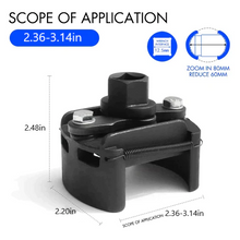 Load image into Gallery viewer, Adjustable Oil Filter Wrench