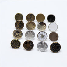 Load image into Gallery viewer, Adjustable No-Sew Jeans Button