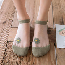 Load image into Gallery viewer, Translucent Daisy Socks