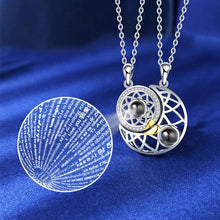 Load image into Gallery viewer, Magnet Necklace Valentine&#39;s Day Projection Necklace