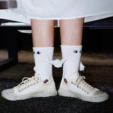 Load image into Gallery viewer, Hand In Hand Magnetic Holding Hands Socks