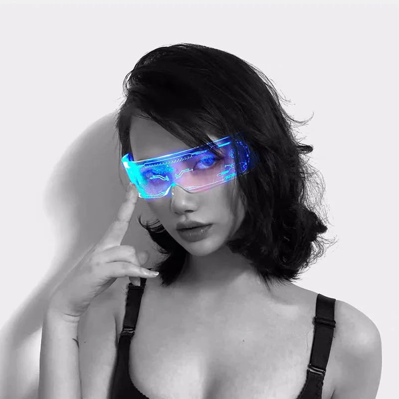Colorful Luminous Glasses