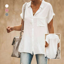 Load image into Gallery viewer, Women's Casual Short Sleeve Vintage Shirt