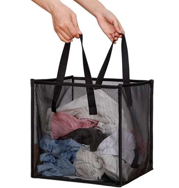 Collapsible laundry basket