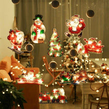 Load image into Gallery viewer, Christmas window suction cup lights