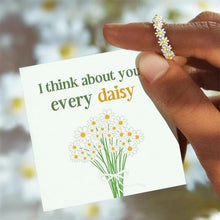 Load image into Gallery viewer, Adjustable Daisy Ring