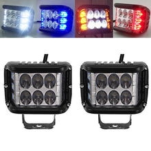 Load image into Gallery viewer, Dual Side Shooter Dual Color Strobe Cree Pods