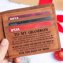 Load image into Gallery viewer, You Will Never Lose - Top-grain Leather Wallet