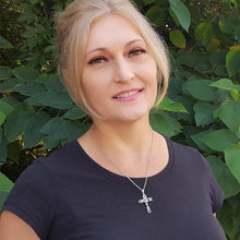Load image into Gallery viewer, Amazing Grace Cross Necklace