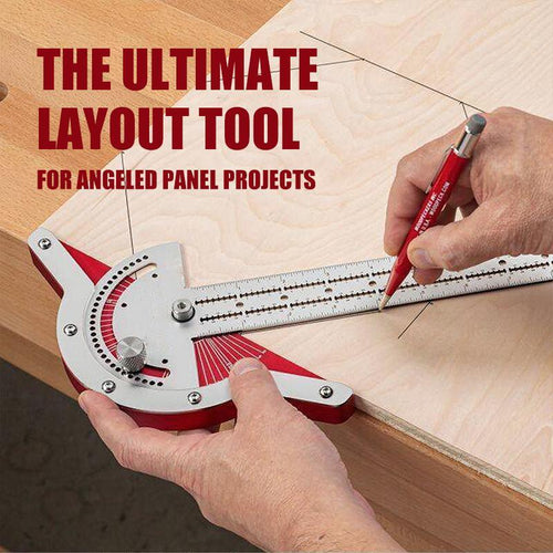 Adjustable Woodworkers Edge Rule