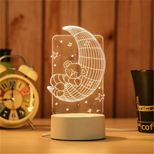 Load image into Gallery viewer, 3D Night Light Usb