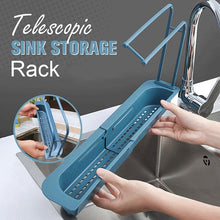 Load image into Gallery viewer, Telescopic Sink Storage Rack