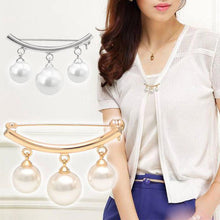 Load image into Gallery viewer, Nail-free Pearl Scarf Ring Waist Buckle