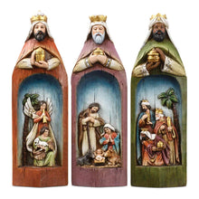 Load image into Gallery viewer, Three Wise Men Nativity Set