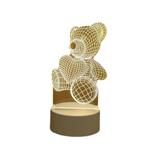 Load image into Gallery viewer, 3D Night Light Usb