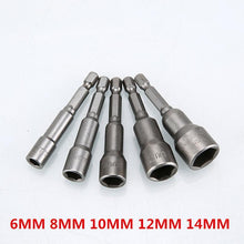 Load image into Gallery viewer, Extra Deep Hex Bit Socket Bolt Nut Driver Bit Set