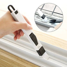 Load image into Gallery viewer, Window Track Cleaning Brushes with Dustpan