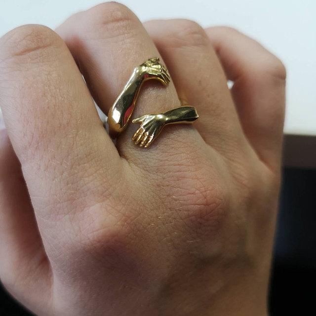 💕2022 new couple hug ring💕