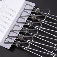 Load image into Gallery viewer, Stainless Steel Metal Long Tail Clip