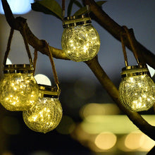 Load image into Gallery viewer, Garden Decor Hanging Solar Lights