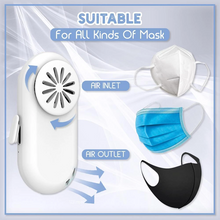 Load image into Gallery viewer, Wearable Air Purifier Fan