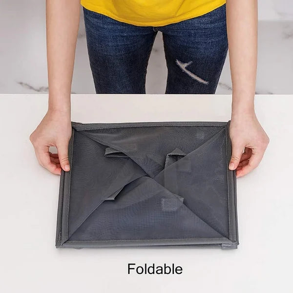 Collapsible laundry basket