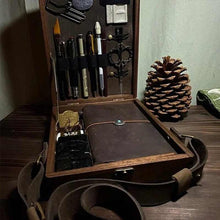 Load image into Gallery viewer, Writers Messenger Wood Box A5