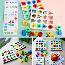 Load image into Gallery viewer, Shape Matching Game Color Sensory Educational Toy