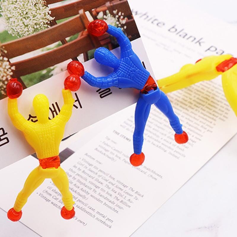 🎨WALL CLIMBING TOY SPIDER MAN(10PCS)🎨