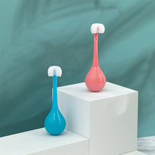 Load image into Gallery viewer, Three-sided Children's Toothbrush