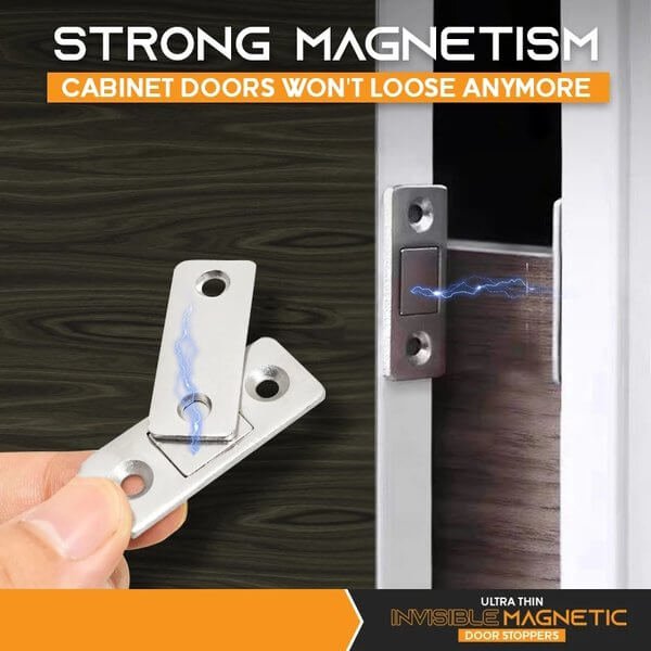 🔥Last Day 38% OFF🔥-Hole-free magnetic door closer（👍BUY 3 GET 3 FREE）