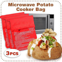 Load image into Gallery viewer, Microwave Potato Cooker Bag